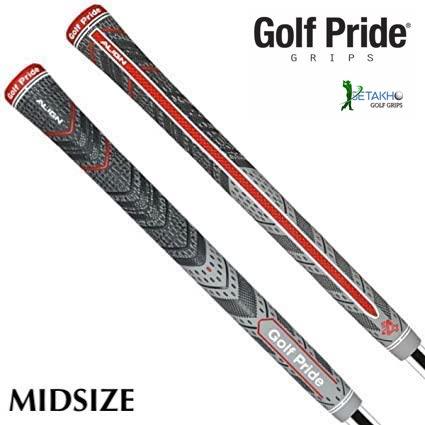 GOLF PRIDE - TOUR VELVERT PLUS4 ALIGN MIDSIZE Gris